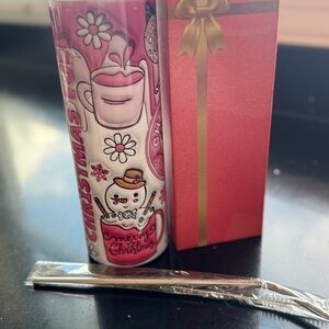 Christmas Fuel Tumbler with Festive Design